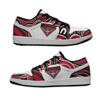 Essendon Bombers Football 2026 Low Sneakers Aboriginal Art