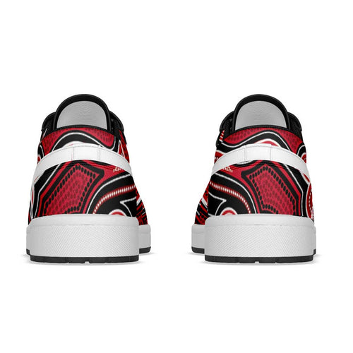 Essendon Bombers Football 2026 Low Sneakers Aboriginal Art