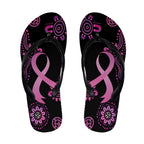 Faith Hope Love Australia Breast Cancer Flip Flops Pink Ribbon Indigenous - Aussie Hoodie