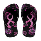Faith Hope Love Australia Breast Cancer Flip Flops Pink Ribbon Indigenous - Aussie Hoodie