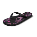 Faith Hope Love Australia Breast Cancer Flip Flops Pink Ribbon Indigenous - Aussie Hoodie