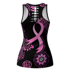 Faith Hope Love Australia Breast Cancer Hollow Tank Top Pink Ribbon Indigenous - Aussie Hoodie