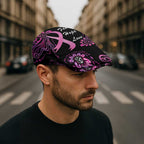 Faith Hope Love Australia Breast Cancer Jeff Hat Pink Ribbon Indigenous - Aussie Hoodie