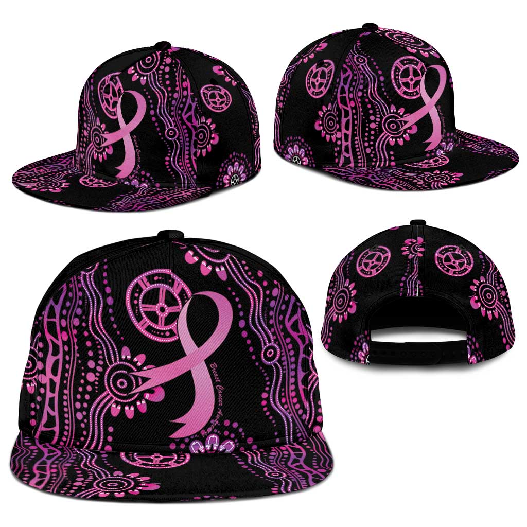 Faith Hope Love Australia Breast Cancer Snapback Cap Pink Ribbon Indigenous - Aussie Hoodie