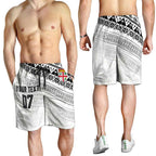 Fiji Rugby Custom Kaiviti Masi Shorts for Men Black - Aussie Hoodie