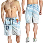 Fiji Rugby Custom Kaiviti Masi Shorts for Men Turquoise - Aussie Hoodie