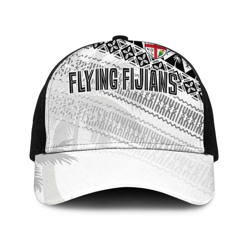 Fiji Rugby Kaiviti Masi Baseball Net Cap Black - Aussie Hoodie