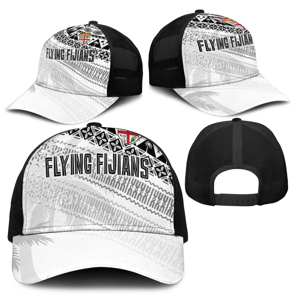 Fiji Rugby Kaiviti Masi Baseball Net Cap Black - Aussie Hoodie