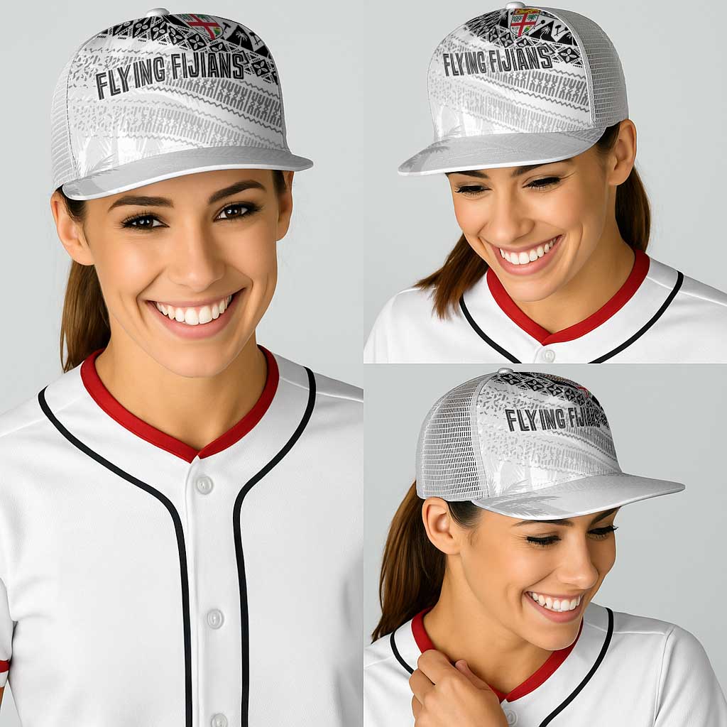 Fiji Rugby Kaiviti Masi Baseball Net Cap Black - Aussie Hoodie