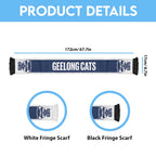 Geelong Cats Football Personalised Ruffneck Scarf 2026 Go Champions