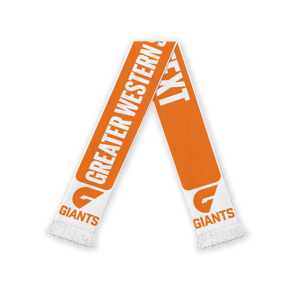 Giants Football Personalised Ruffneck Scarf 2026 Go Champions
