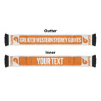 Giants Football Personalised Ruffneck Scarf 2026 Go Champions