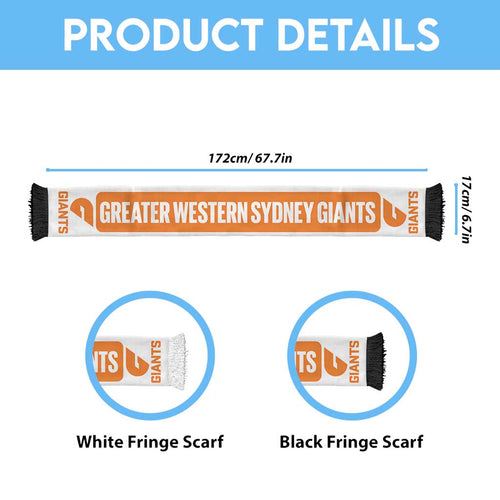Giants Football Personalised Ruffneck Scarf 2026 Go Champions