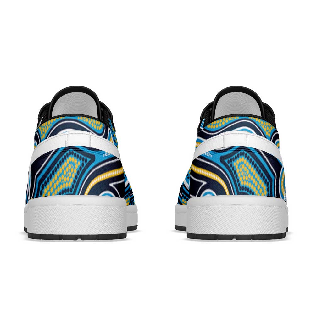 Gold Coast Titans 2026 Rugby Low Sneakers Aboriginal Art