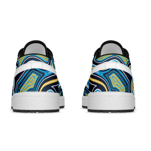 Gold Coast Titans 2026 Rugby Low Sneakers Aboriginal Art