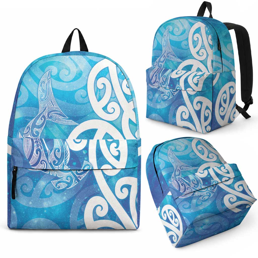 Hammerhead Shark Tattoo New Zealand Backpack Maori Galaxy Mangopare Pattern