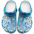 Hammerhead Shark Tattoo New Zealand Clogs Shoes Maori Galaxy Mangopare Pattern