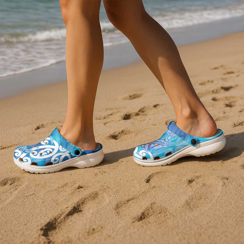 Hammerhead Shark Tattoo New Zealand Clogs Shoes Maori Galaxy Mangopare Pattern
