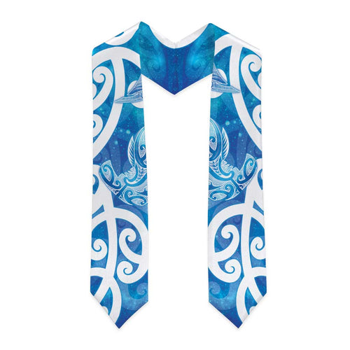 Hammerhead Shark Tattoo New Zealand Graduation Stole Maori Galaxy Mangopare Pattern