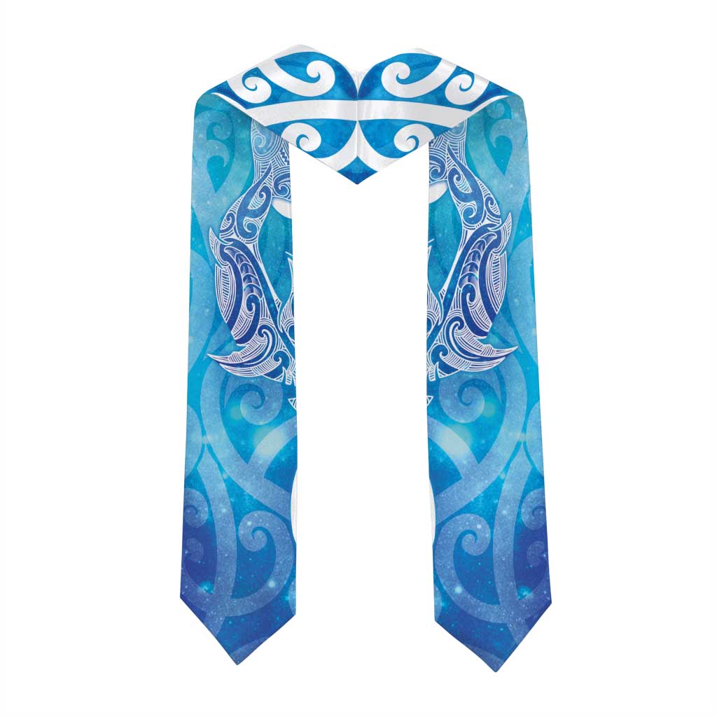 Hammerhead Shark Tattoo New Zealand Graduation Stole Maori Galaxy Mangopare Pattern