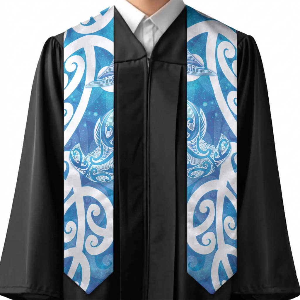 Hammerhead Shark Tattoo New Zealand Graduation Stole Maori Galaxy Mangopare Pattern