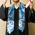 Hammerhead Shark Tattoo New Zealand Graduation Stole Maori Galaxy Mangopare Pattern