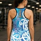 Hammerhead Shark Tattoo New Zealand Hollow Tank Top Maori Galaxy Mangopare Pattern