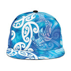 Hammerhead Shark Tattoo New Zealand Snapback Cap Maori Galaxy Mangopare Pattern