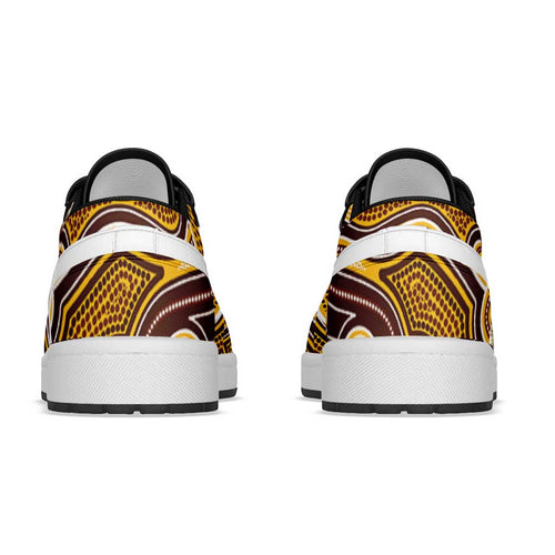 Hawthorn Football 2026 Low Sneakers Aboriginal Art