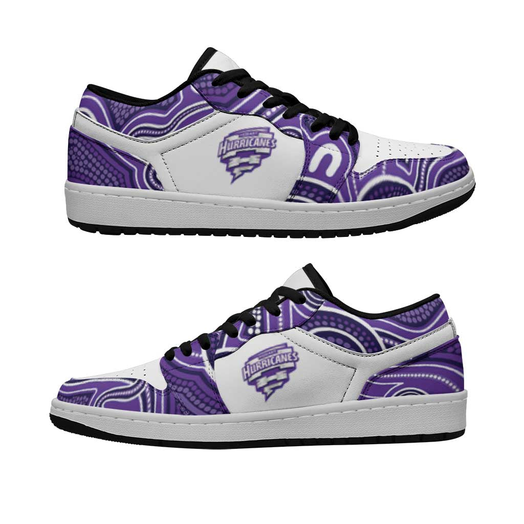 Hobart Hurricanes 2026 Cricket Low Sneakers Aboriginal Art