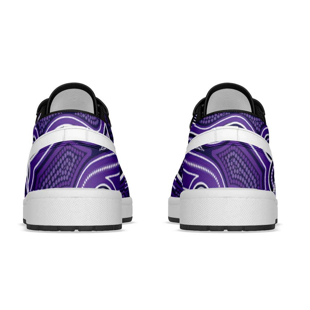 Hobart Hurricanes 2026 Cricket Low Sneakers Aboriginal Art