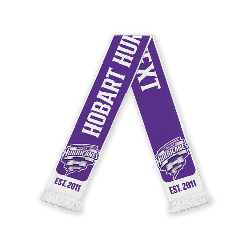 Hobart Hurricanes Cricket Personalised Ruffneck Scarf 2026 Go Champions