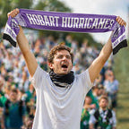 Hobart Hurricanes Cricket Personalised Ruffneck Scarf 2026 Go Champions