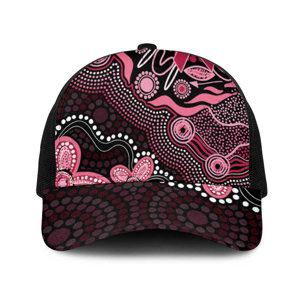 Honoring 50 Years of NAIDOC 2025 Baseball Net Cap Pink Power - Aussie Hoodie