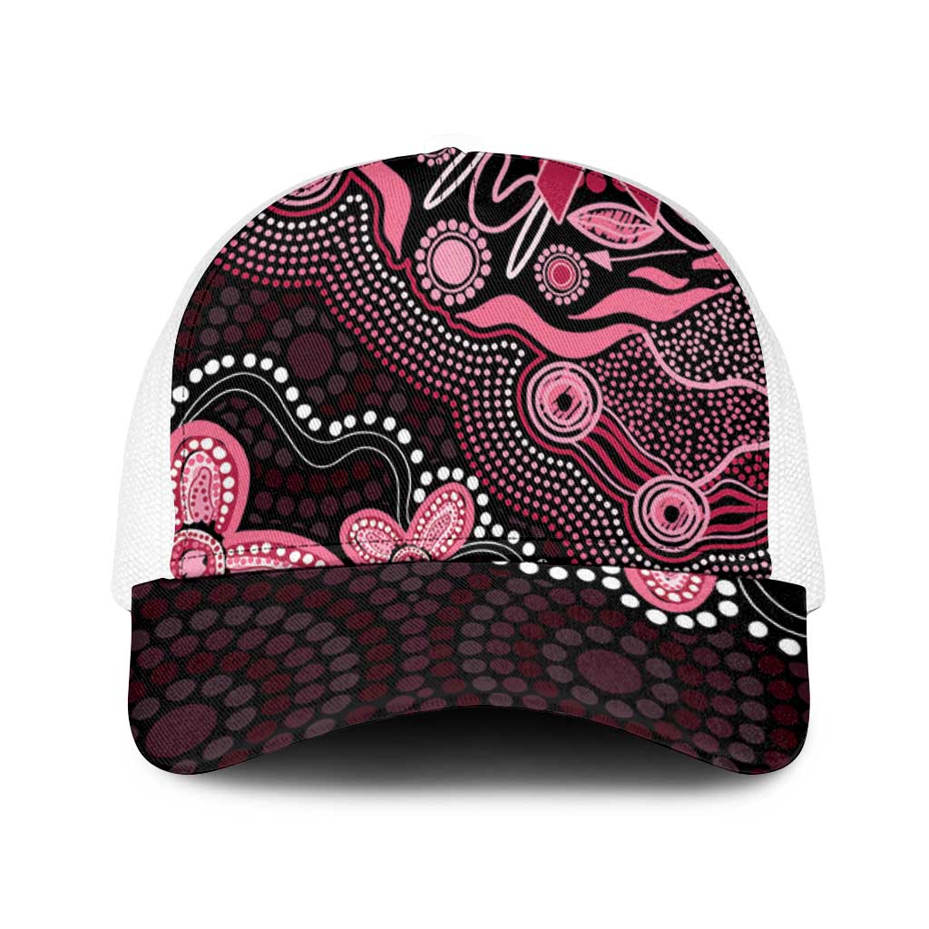 Honoring 50 Years of NAIDOC 2025 Mesh Trucker Cap Pink Power - Aussie Hoodie
