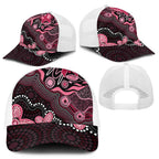 Honoring 50 Years of NAIDOC 2025 Mesh Trucker Cap Pink Power - Aussie Hoodie