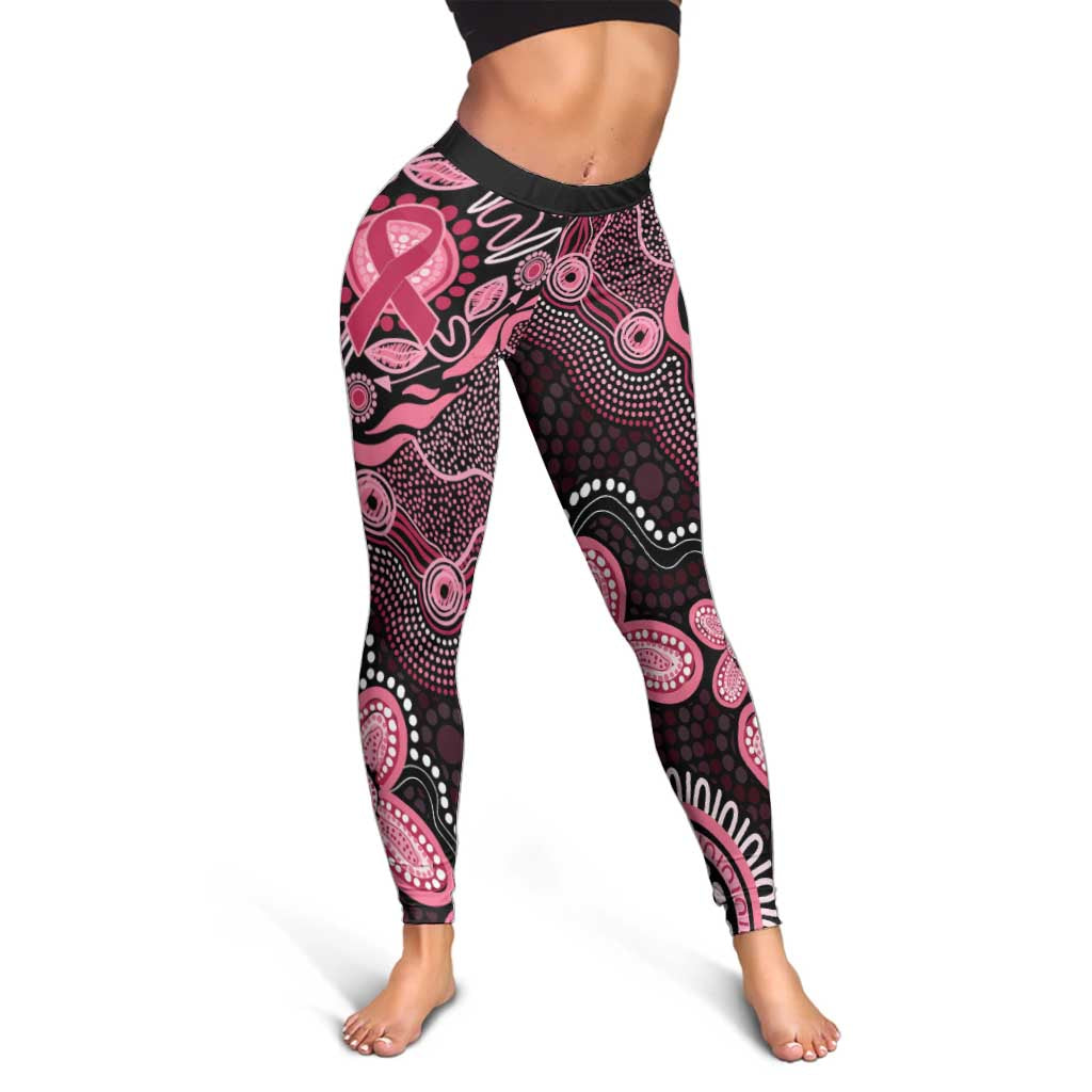 Honoring 50 Years of NAIDOC 2025 Personalised Leggings Pink Power - Aussie Hoodie