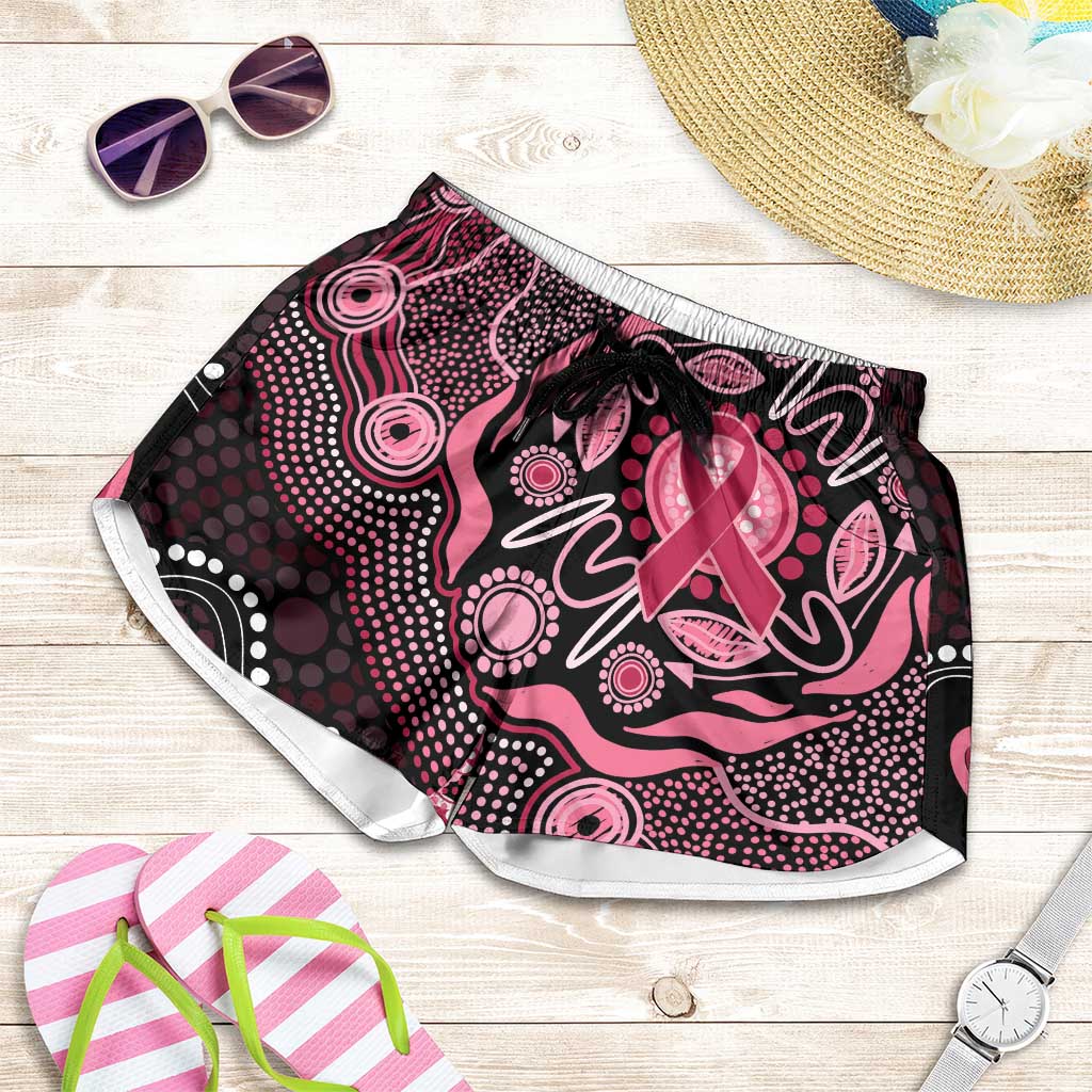 Honoring 50 Years of NAIDOC 2025 Shorts for Women Pink Power - Aussie Hoodie