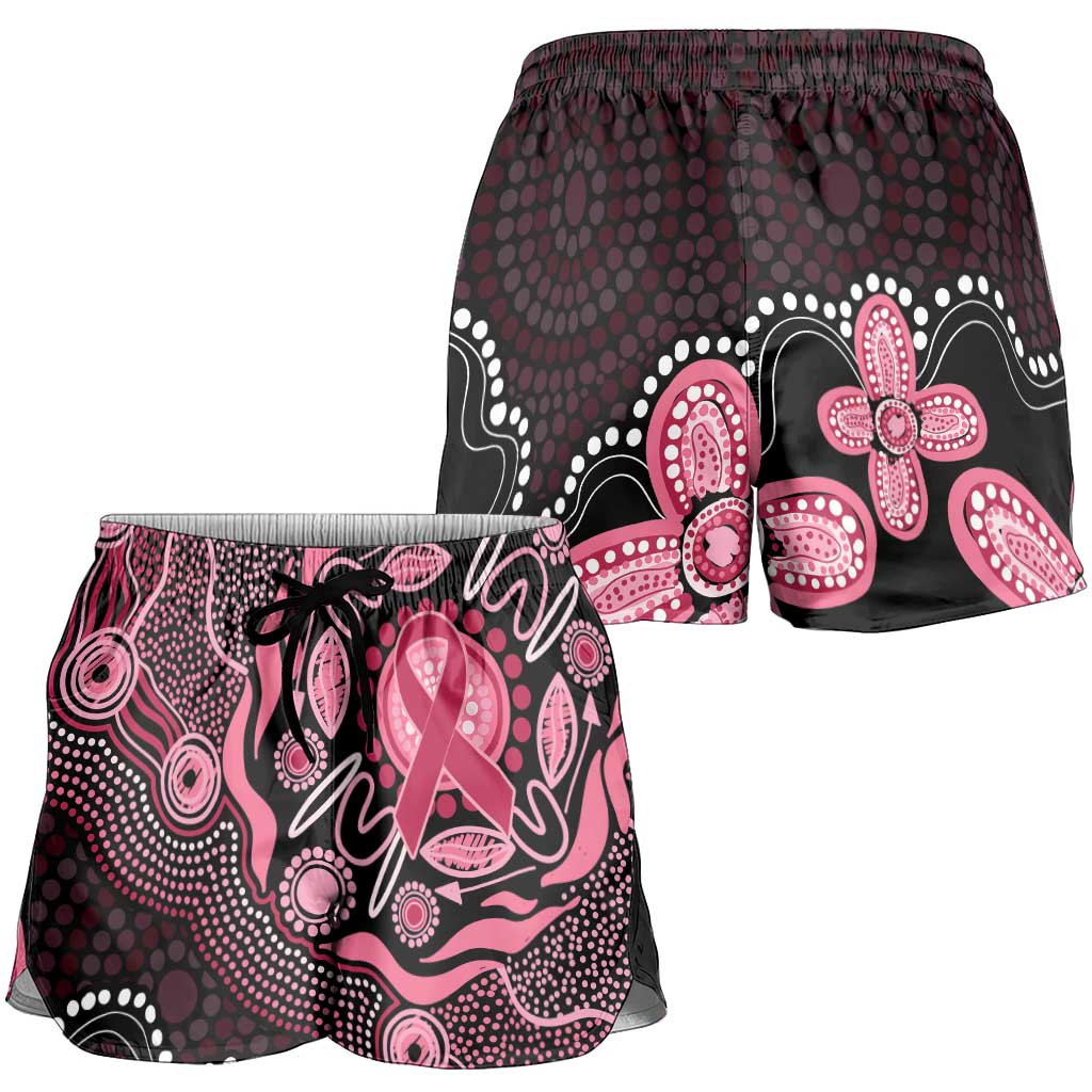 Honoring 50 Years of NAIDOC 2025 Shorts for Women Pink Power - Aussie Hoodie