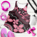 Honoring 50 Years of NAIDOC 2025 Women Racerback Tank Pink Power - Aussie Hoodie
