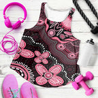 Honoring 50 Years of NAIDOC 2025 Women Racerback Tank Pink Power - Aussie Hoodie