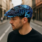 Humpback Whale Matariki New Zealand Jeff Hat NZ Maori Paikea Poutama Luxury Blue