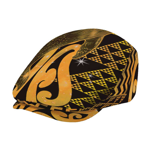 Humpback Whale Matariki New Zealand Jeff Hat NZ Maori Paikea Poutama Luxury Gold
