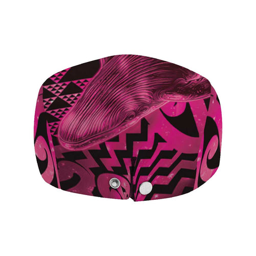 Humpback Whale Matariki New Zealand Jeff Hat NZ Maori Paikea Poutama Luxury Pink