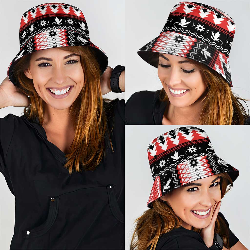 Illawarra Dragons Fire Bucket Hat Christmas Rugby League Spirit - Aussie Hoodie