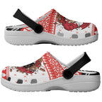 Illawarra Dragons Fire Clogs Shoes Christmas Rugby League Spirit - Aussie Hoodie