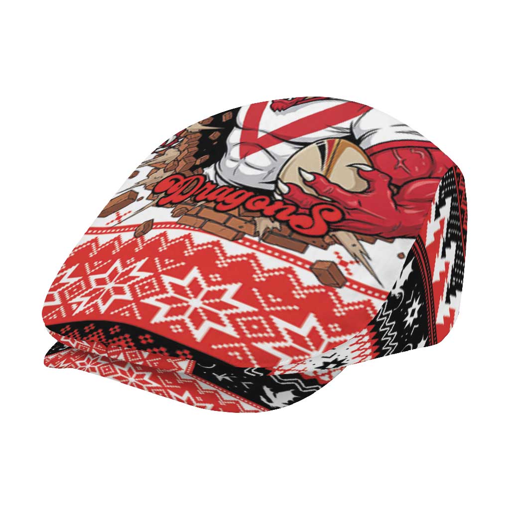 Illawarra Dragons Fire Jeff Hat Christmas Rugby League Spirit - Aussie Hoodie