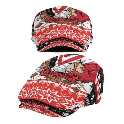 Illawarra Dragons Fire Jeff Hat Christmas Rugby League Spirit - Aussie Hoodie