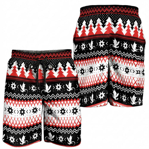 Illawarra Dragons Fire Shorts for Men Christmas Rugby League Spirit - Aussie Hoodie