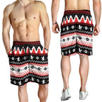 Illawarra Dragons Fire Shorts for Men Christmas Rugby League Spirit - Aussie Hoodie